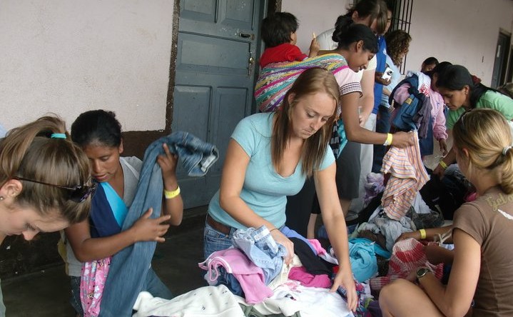 clothing distribution